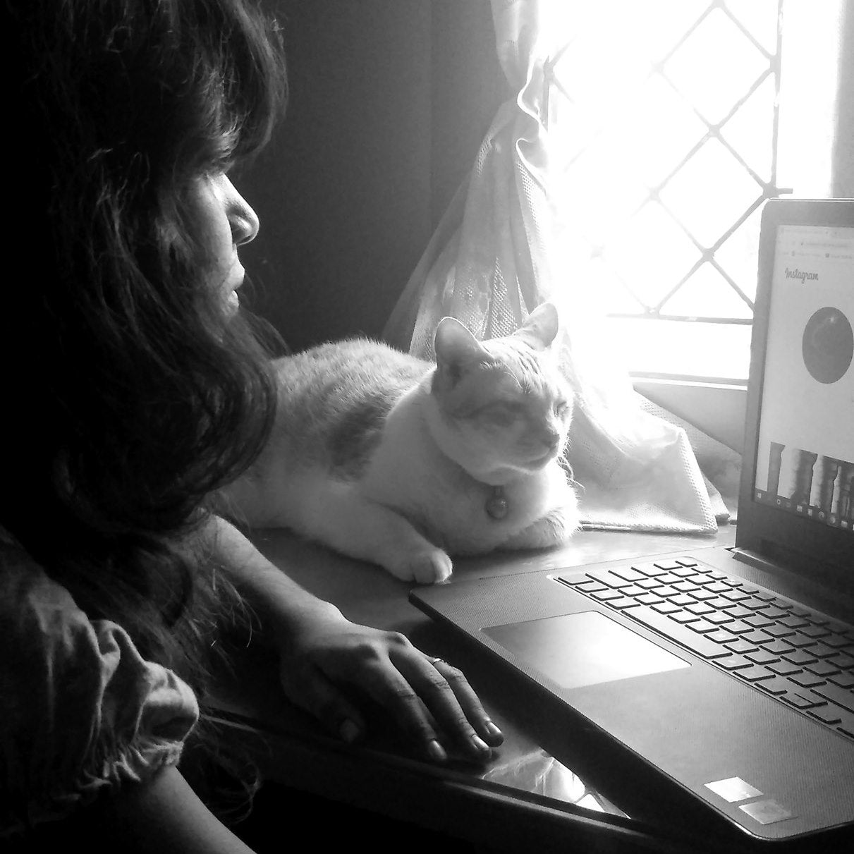 Portrait of artist Samyuktha C T