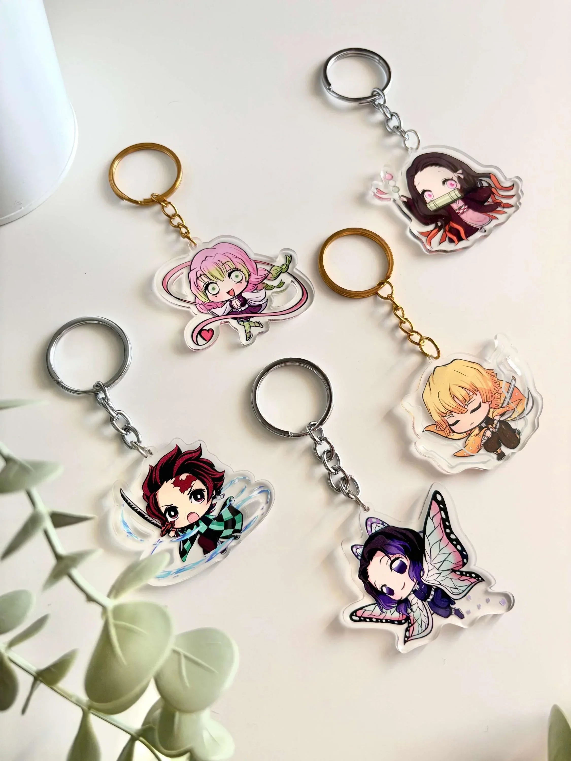 Anime keychain best sellers from Sam's Sakurapetals