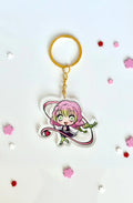 Mitsuri Kanroji fanmade acrylic anime keychain Demon Slayer charm