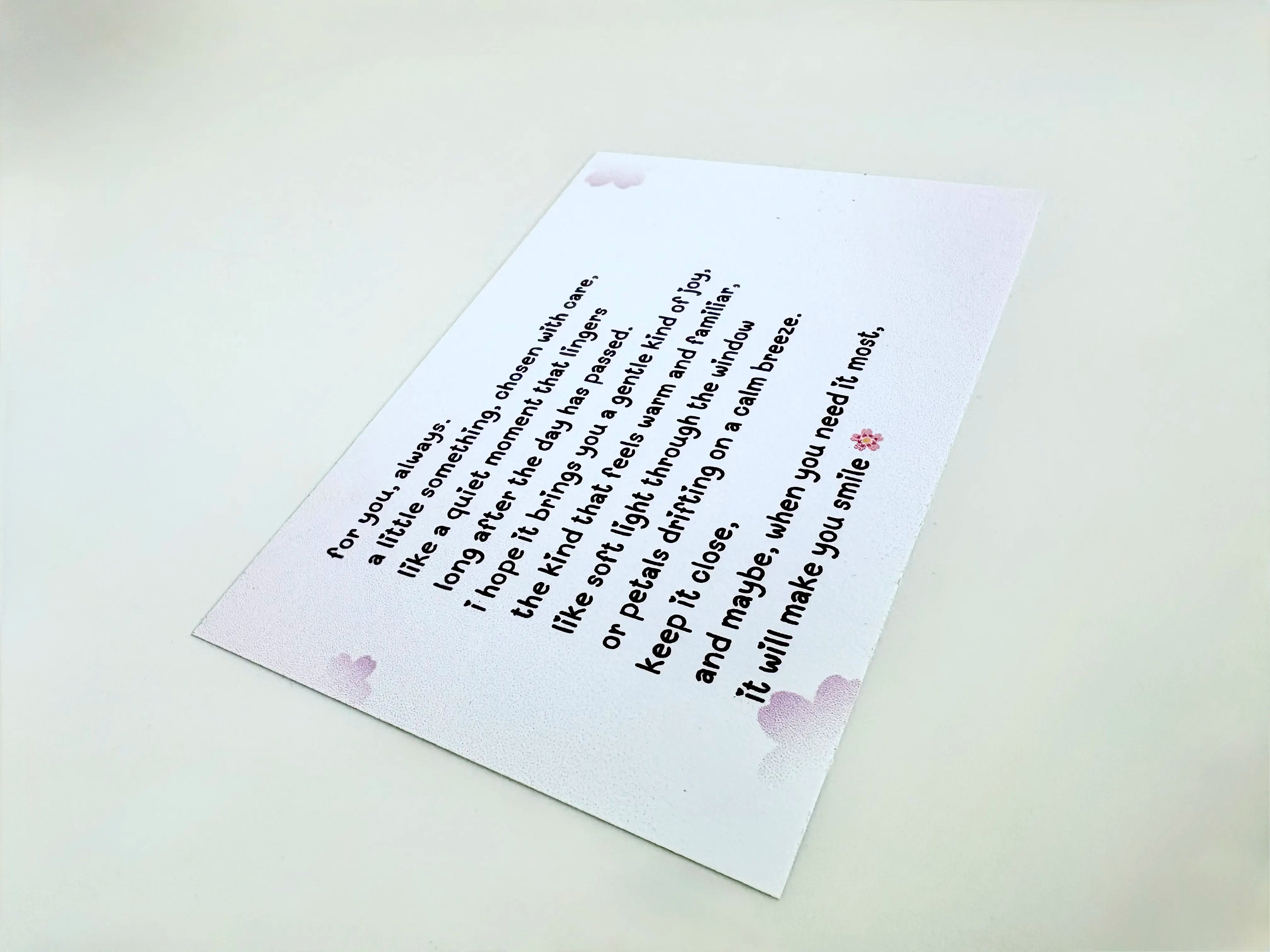 Personalized Note Card Add-On